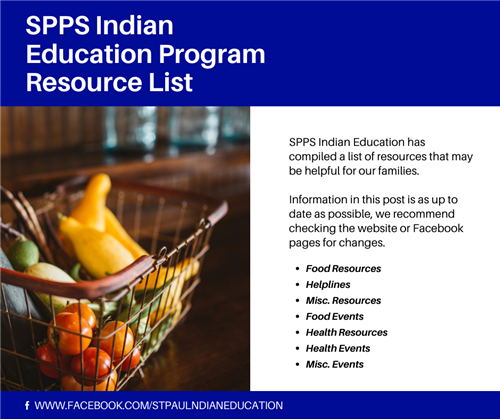 SPPS Indian Education Program Resource List 
